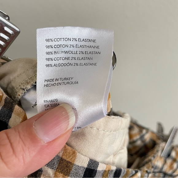 Maeve High-Rise Seersucker Wide Leg Plaid Trousers Size 12 by Anthropologie - Picture 9 of 11